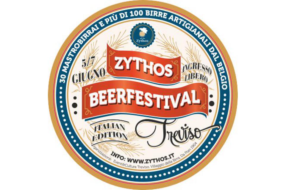 Dal 5 al 7 giugno a Treviso arriva la prima edizione italiana dello "Zythos Beer Festival"