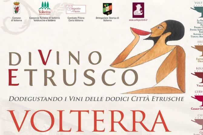Tutti a Volterra dal 7 al 10 giugno, torna il DiVino Etrusco! Tutti a Volterra dal 7 al 10 giugno, torna il DiVino Etrusco!