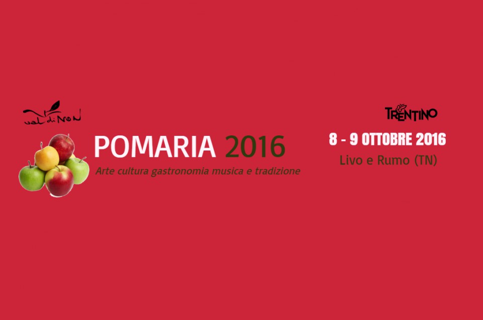 L'8 e 9 ottobre in Val di Non torna il gusto delle mele con "Pomaria" 