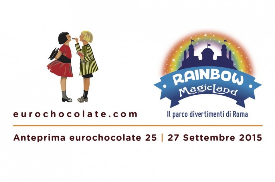 Dal 25 al 27 settembre a Valmontone Rainbow MagicLand ospita l'anteprima di Eurochocolate 2015