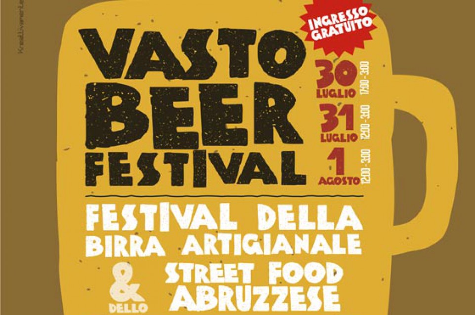 Vasto Beer Festival: dal 30 luglio all'1 agosto birra, gusto e divertimento