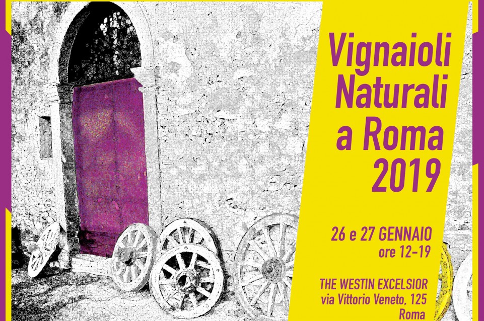 Vignaioli Naturali: il 26 e 27 gennaio a Roma arriva la X edizione 