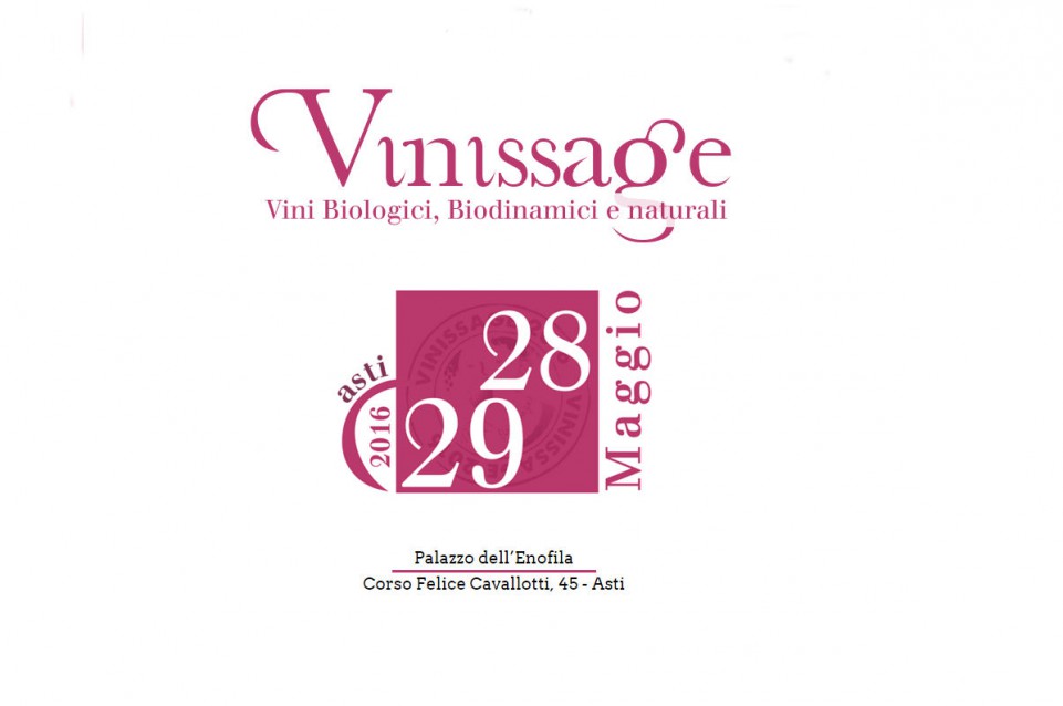 Vinissage 2016: il 28 e 29 maggio ad Asti Vinissage 2016: il 28 e 29 maggio ad Asti