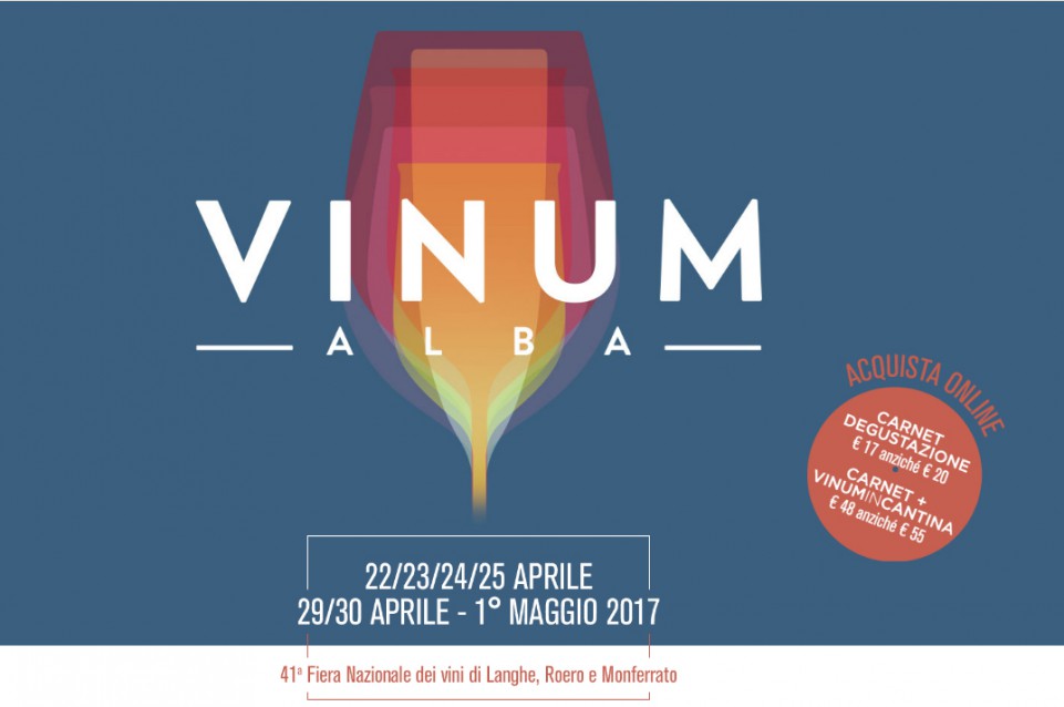 Vinum ad Alba: dal 22 al 25 aprile e dal 29 aprile all'1 maggio arrivano i grandi vini piemontesi