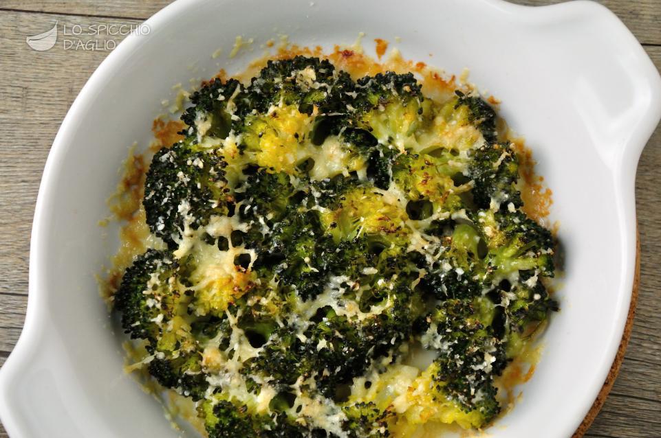 Ricetta Broccoli Gratinati Le Ricette Dello Spicchio D Aglio