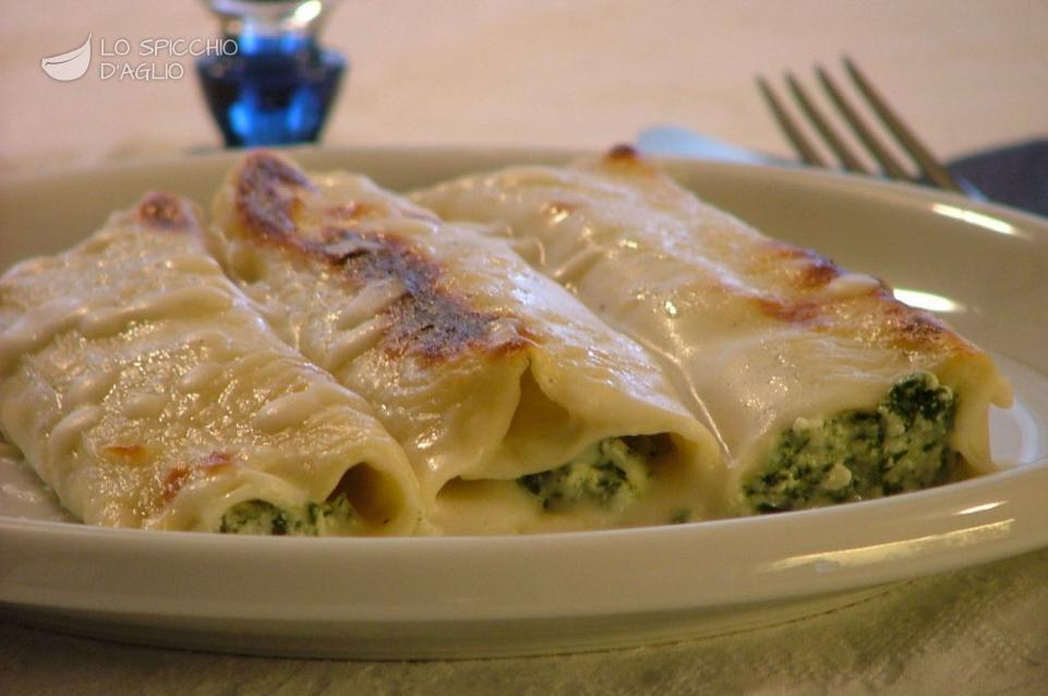 Cannelloni ricotta e spinaci