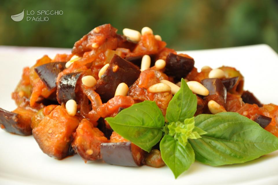 Caponata di melanzane Caponata di melanzane