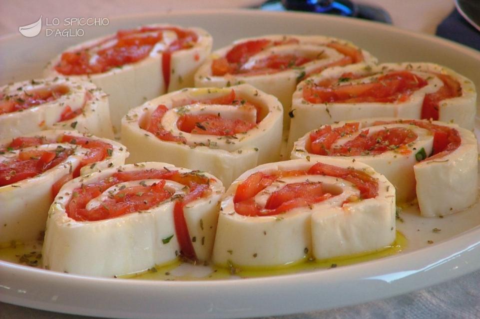 Caprese arrotolata Caprese arrotolata