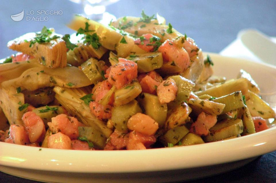 Carciofi alla pancetta