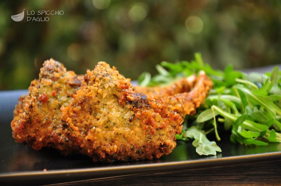 Costolette di agnello con panatura aromatica