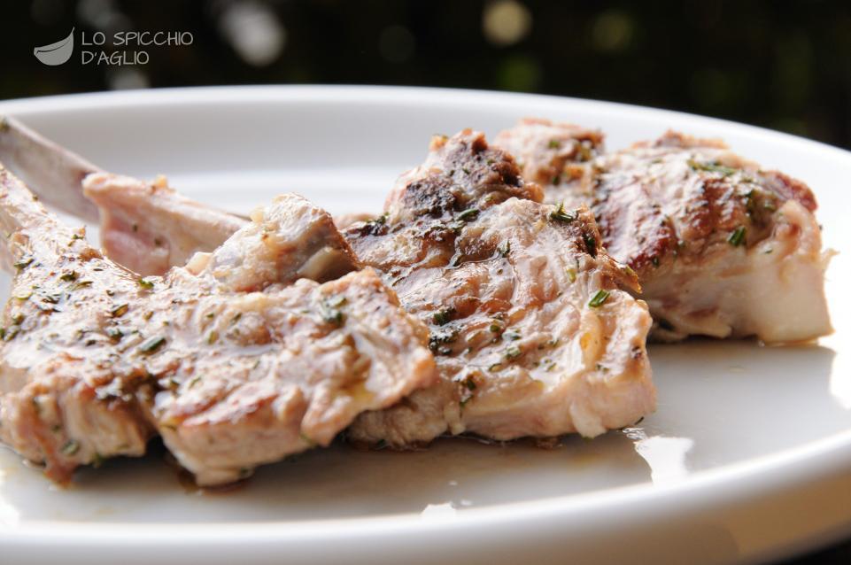 Costolette di agnello alla scottadito