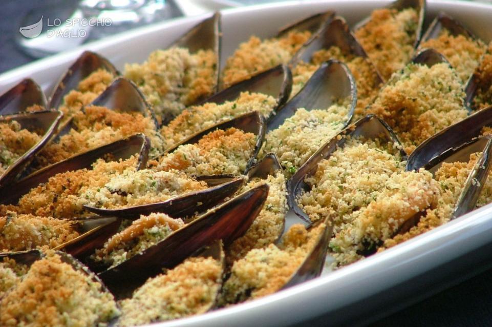 Cozze gratinate