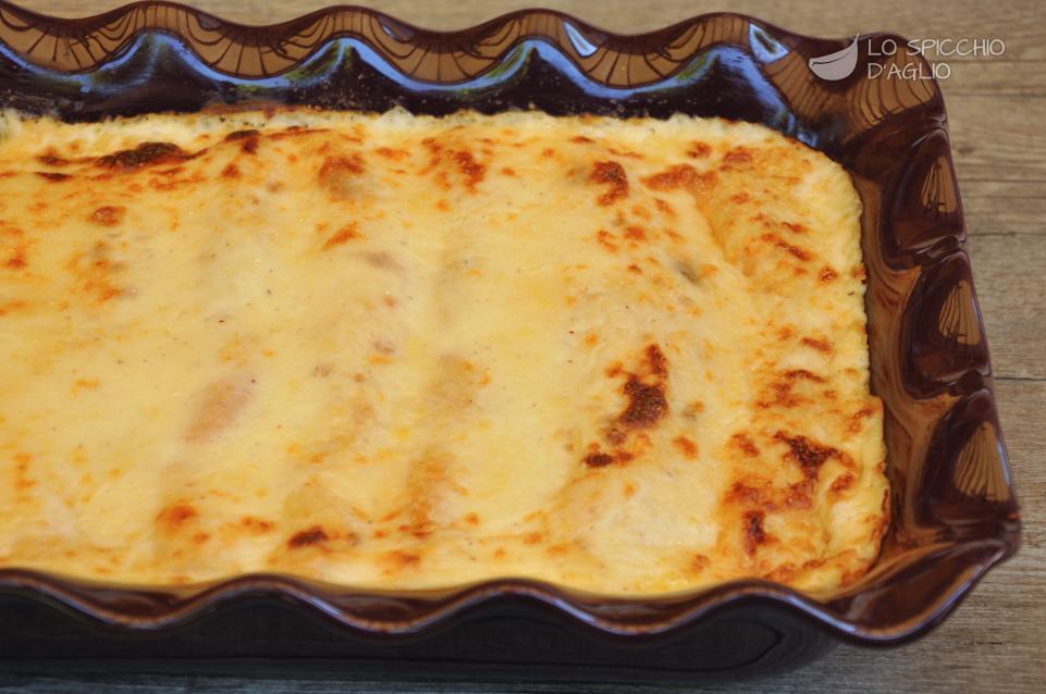 Crespelle al forno cotto e provola Crespelle al forno cotto e provola