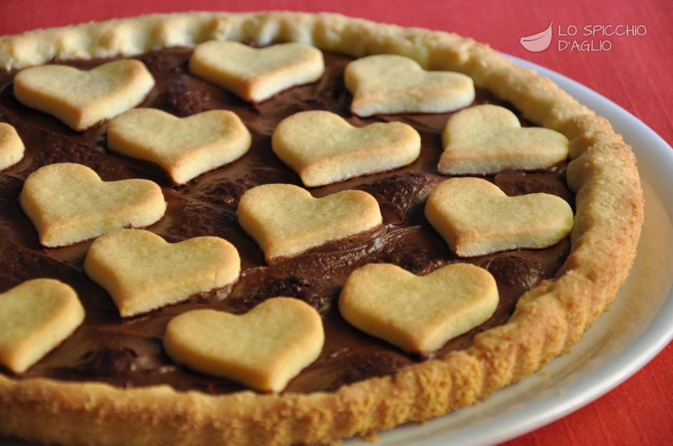 Ricetta - Crostata di San Valentino - Le ricette dello spicchio d'aglio