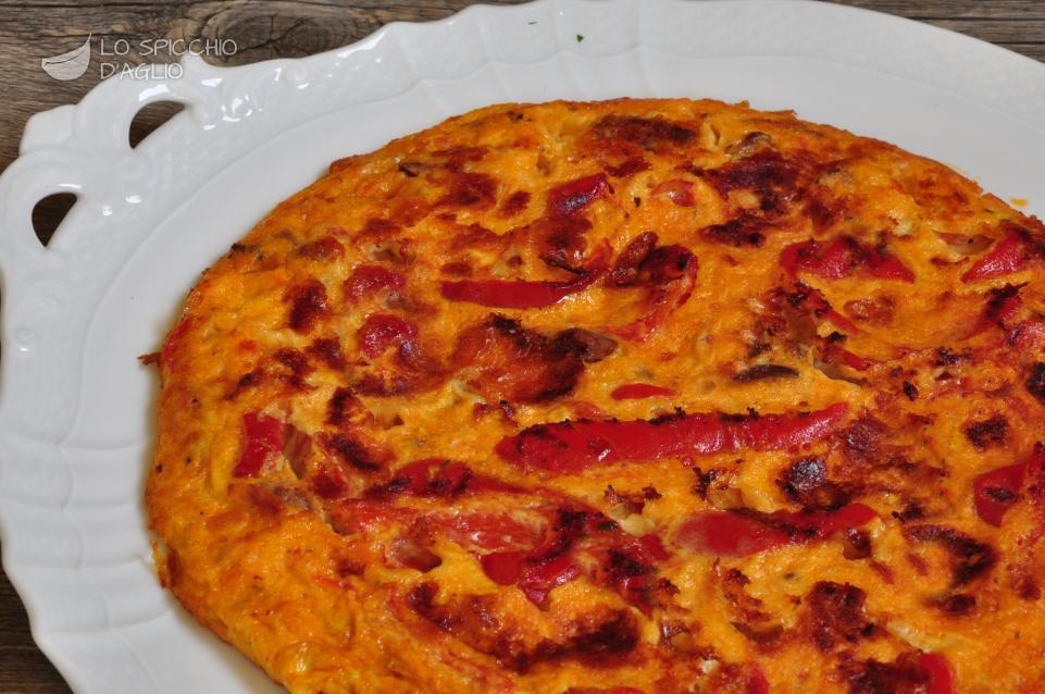Frittata ai peperoni Frittata ai peperoni