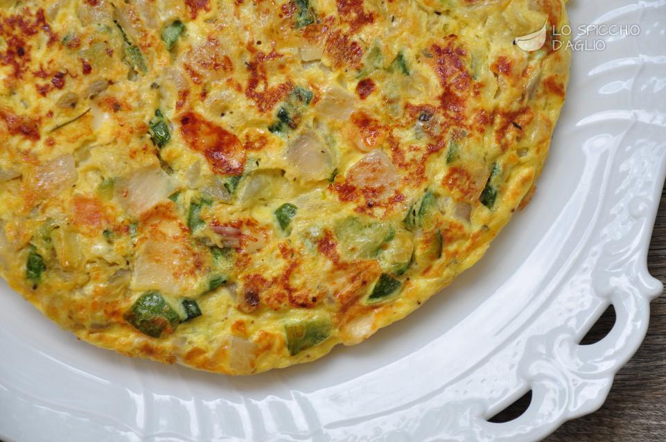 Frittata zucchine e cipolle