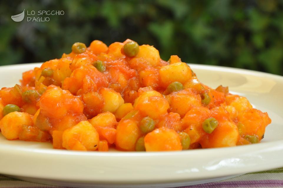 Gnocchetti rossi alle verdure Gnocchetti rossi alle verdure