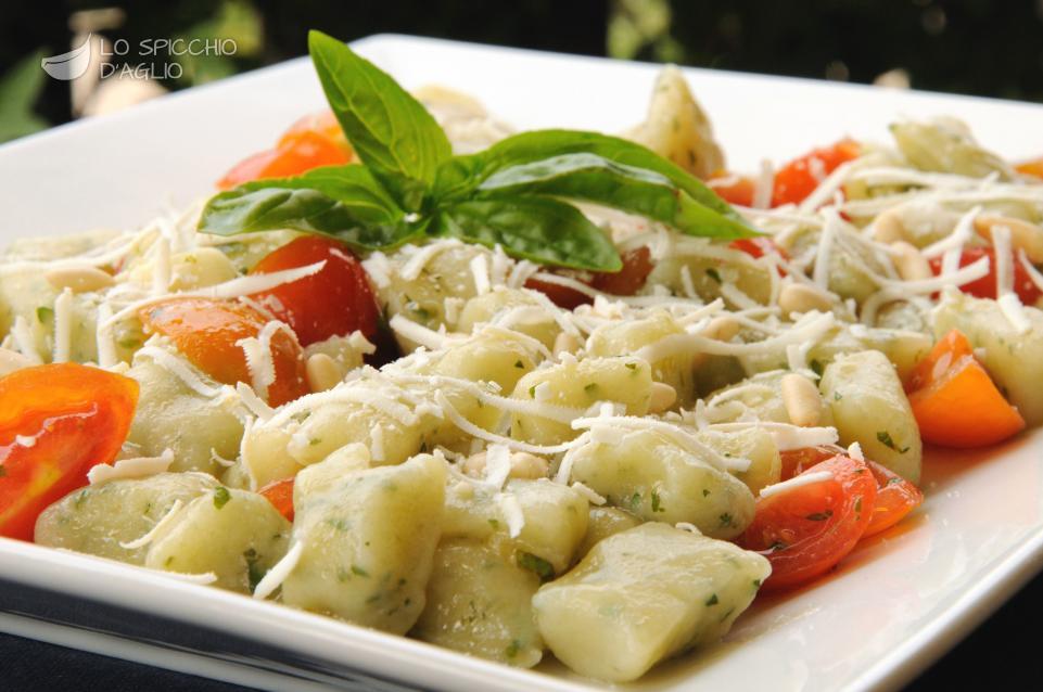 Gnocchi al basilico