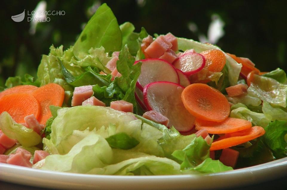 Insalata al prosciutto cotto