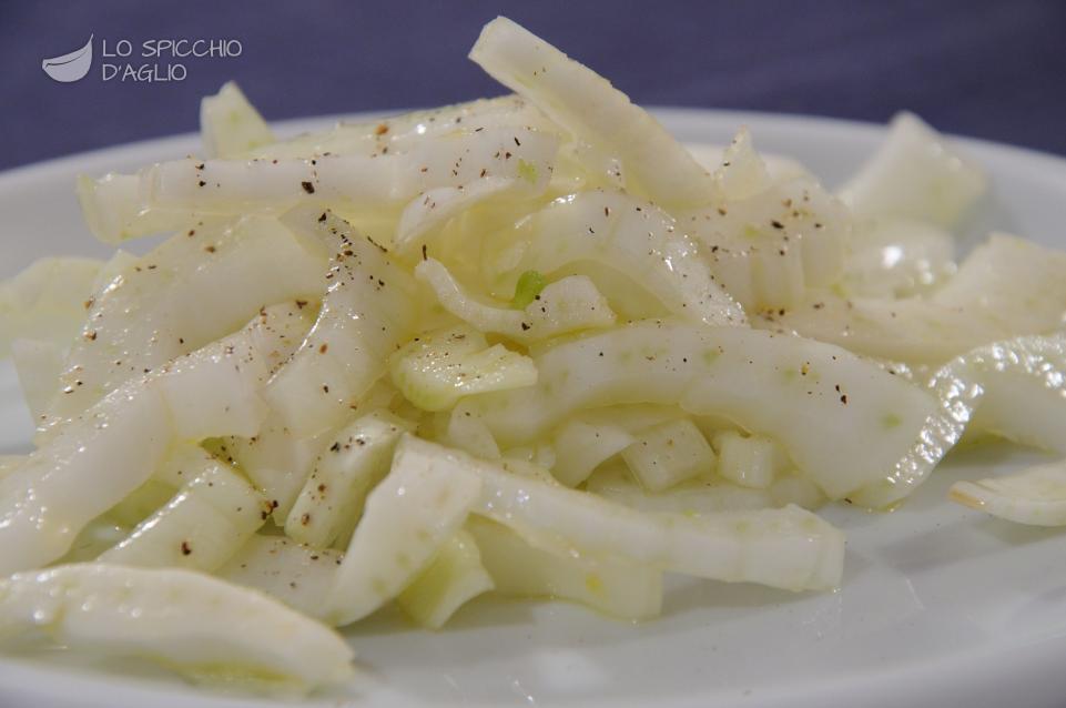 Insalata di finocchi al pepe nero