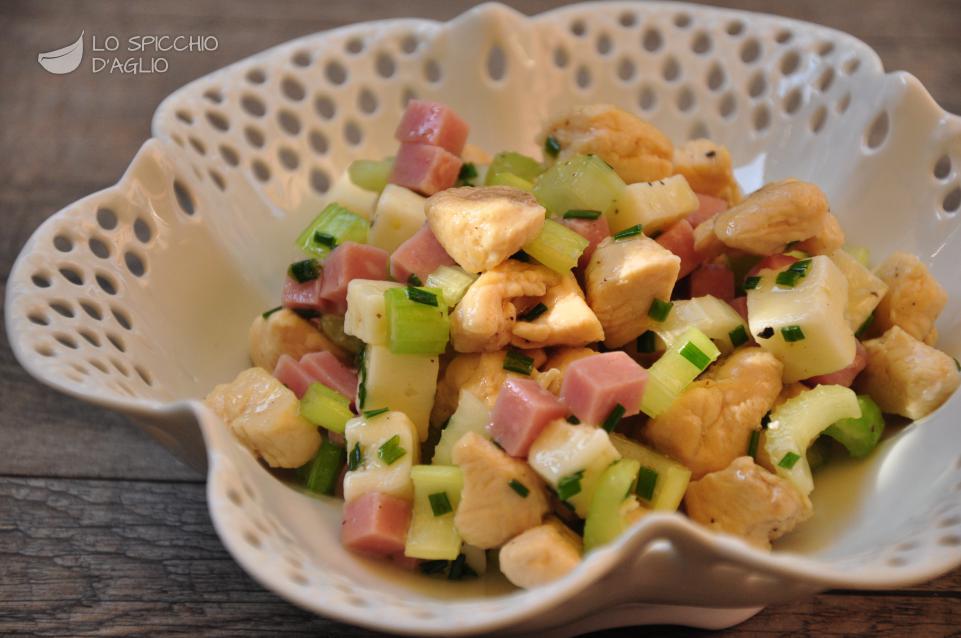 Insalata di pollo e Asiago Insalata di pollo e Asiago
