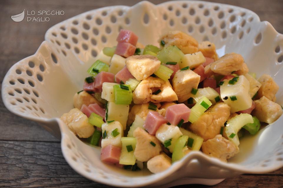 Insalata di pollo e Asiago