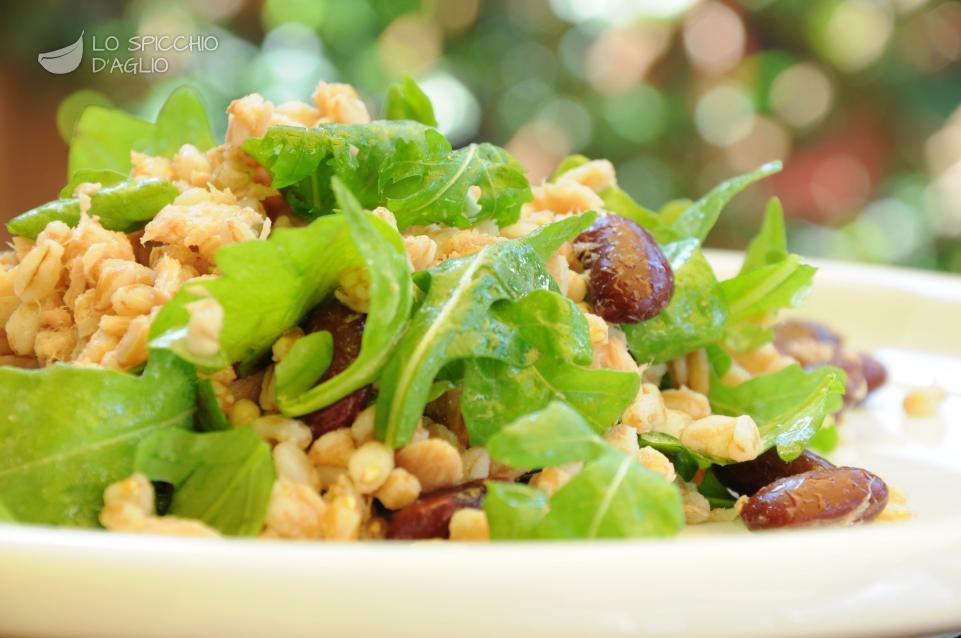 Insalata di farro al tonno