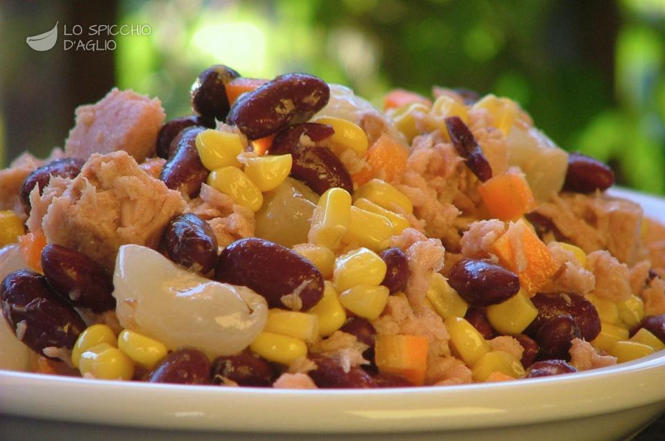 Insalata di tonno alla messicana Insalata di tonno alla messicana