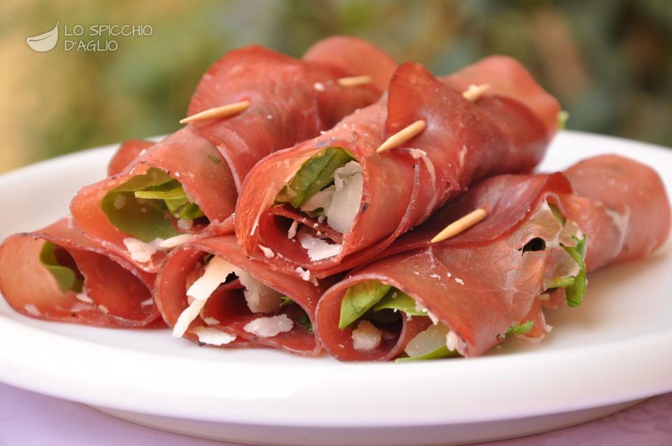 Ricetta Involtini Di Bresaola E Rucola Le Ricette Dello Spicchio D Aglio