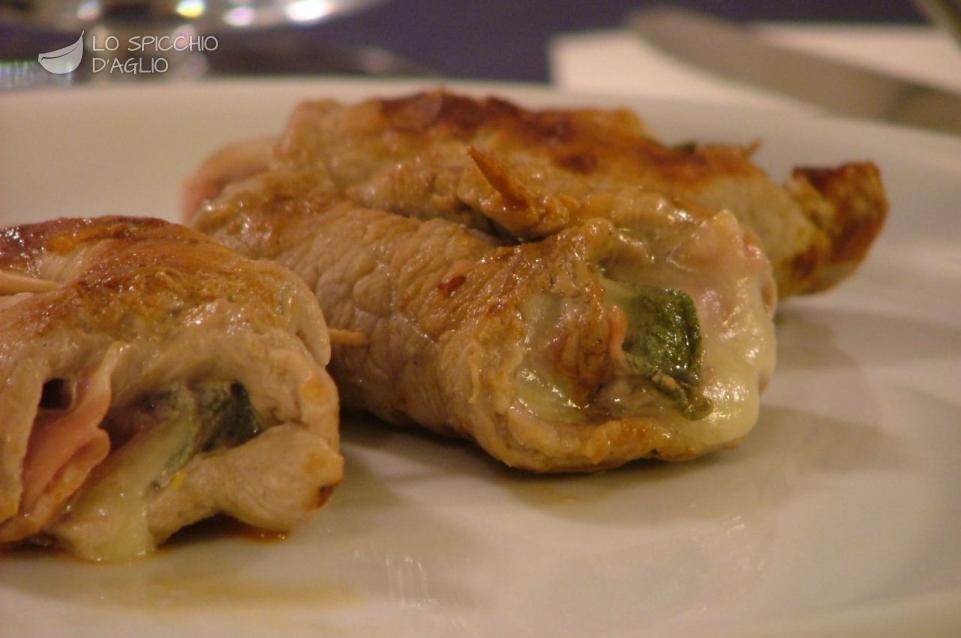 Involtini alla fontina