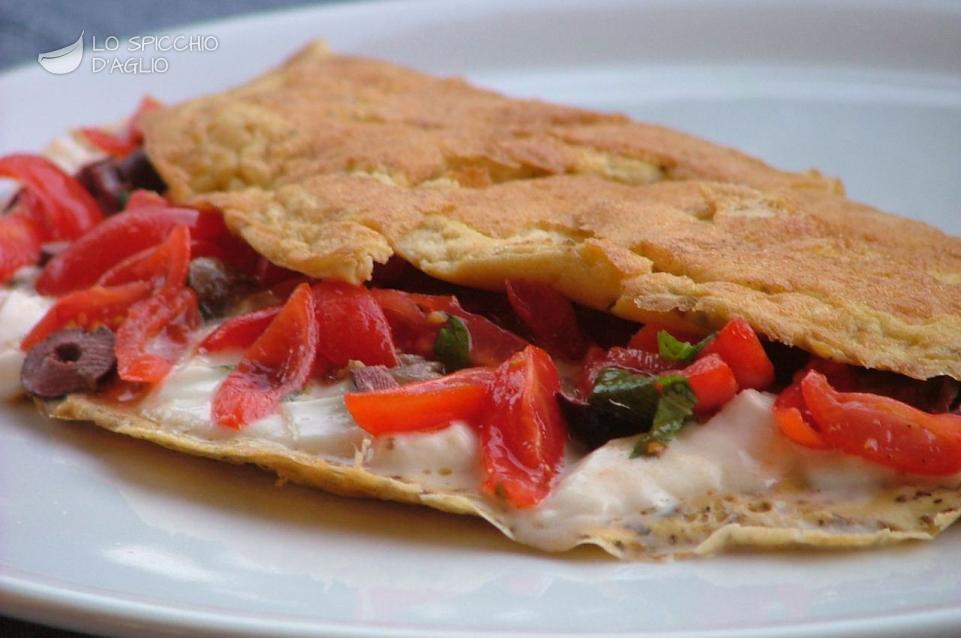 Omelette Margherita Omelette Margherita
