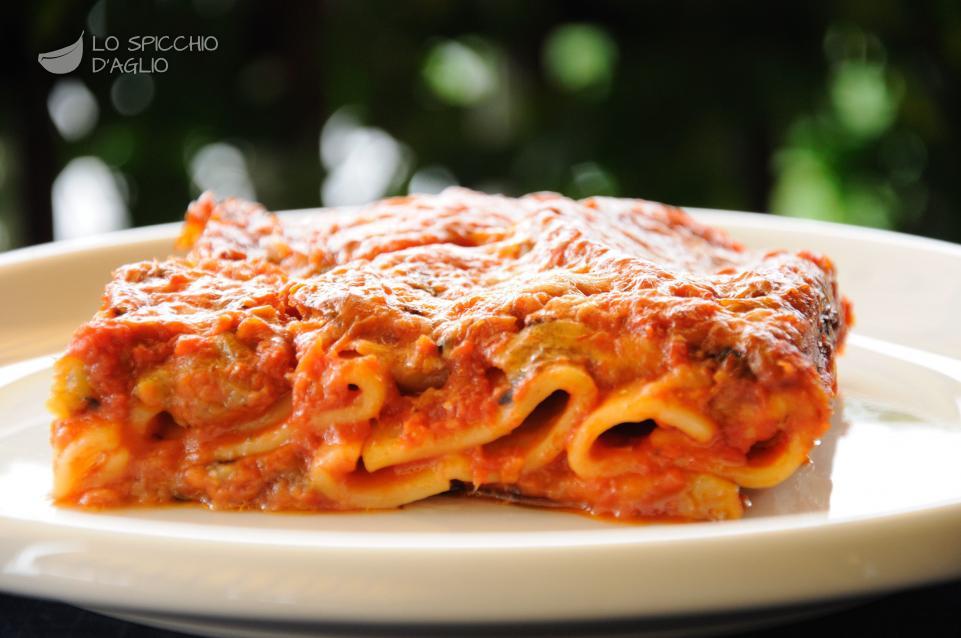Parmigiana di pasta Parmigiana di pasta