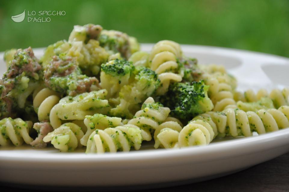 Pasta broccoli e salsiccia