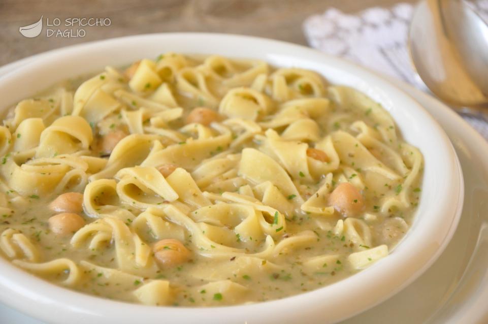 Ricetta - Pasta e ceci - Le ricette dello spicchio d'aglio