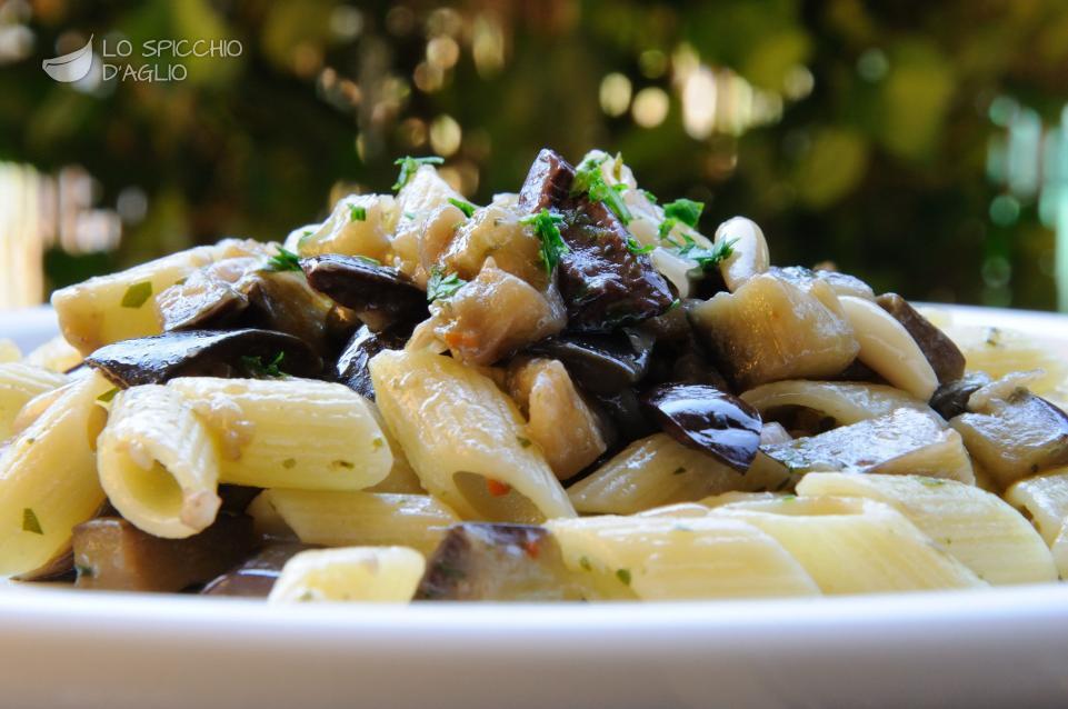 Pasta melanzane e olive Pasta melanzane e olive