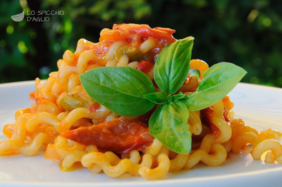 Pasta alla peperonata Pasta alla peperonata