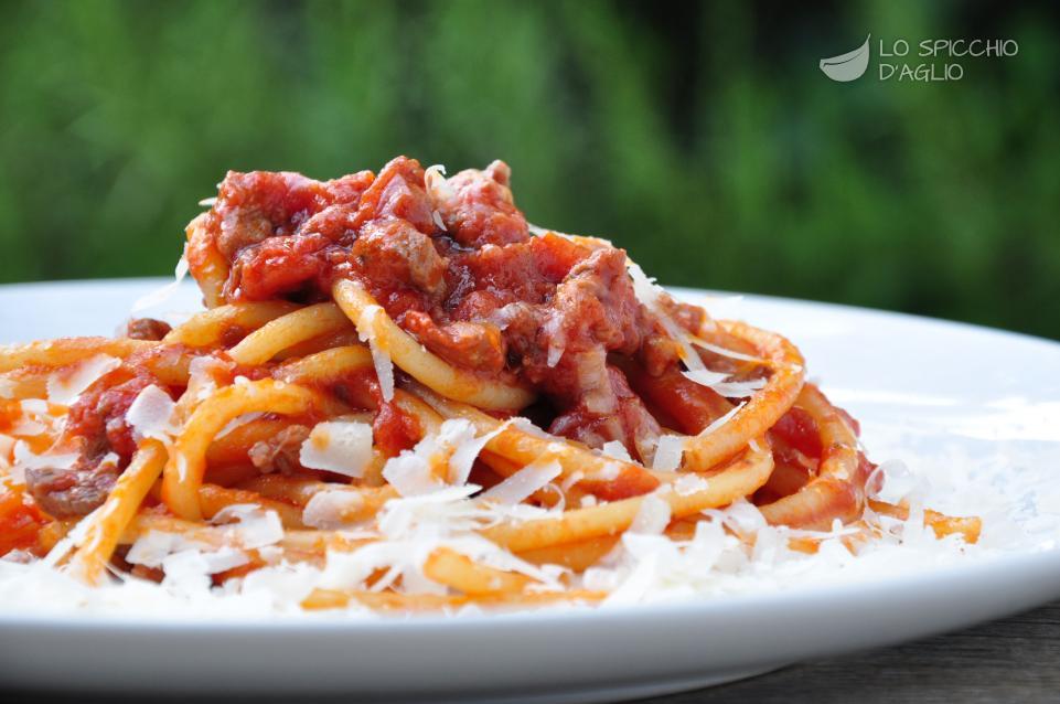 Pasta al ragù di agnello