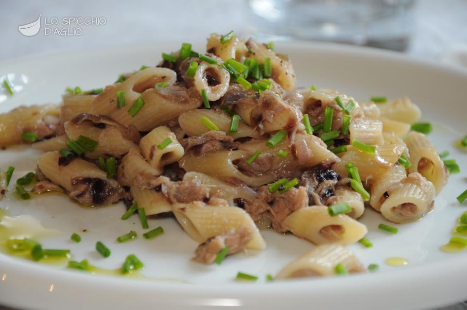 Pasta tonno e radicchio