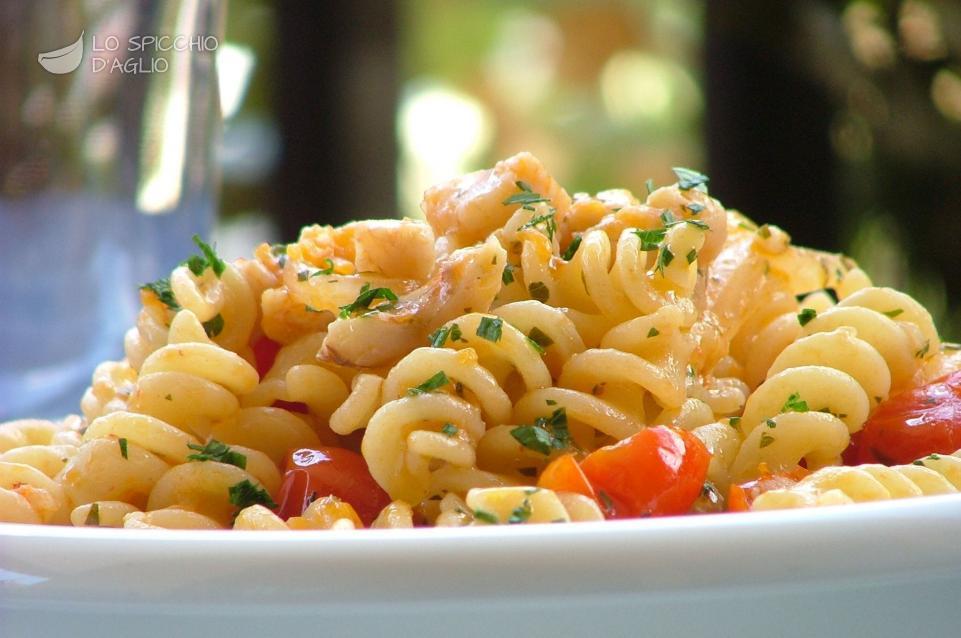 Pasta con ragù di cuore di merluzzo - salutare e leggera