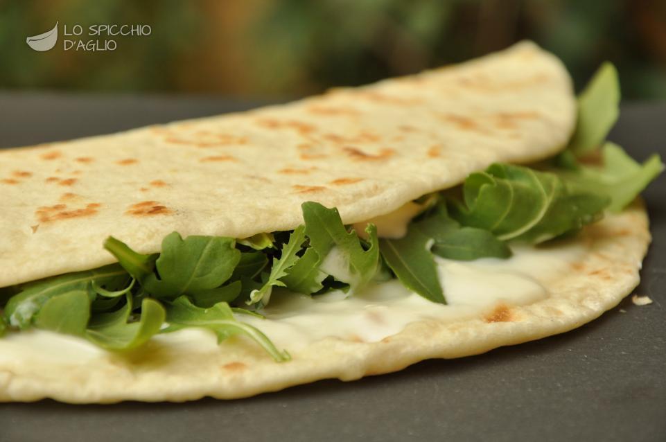 Piadina squacquerone e rucola