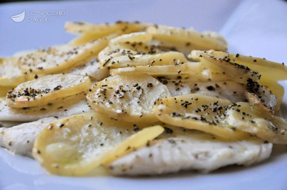 Platessa al forno con patate