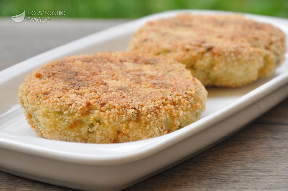 Polpette di pollo e zucchine al forno