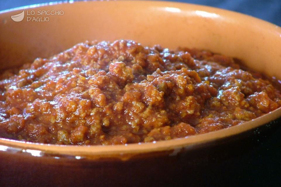 spaghetti al ragu di carne