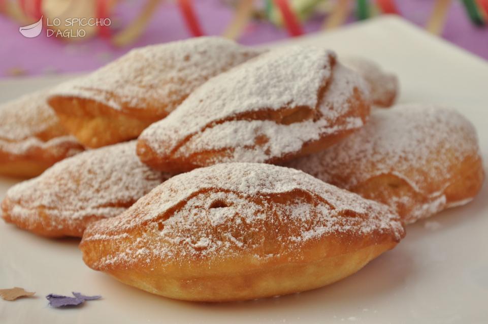 Raviole fritte di Carnevale