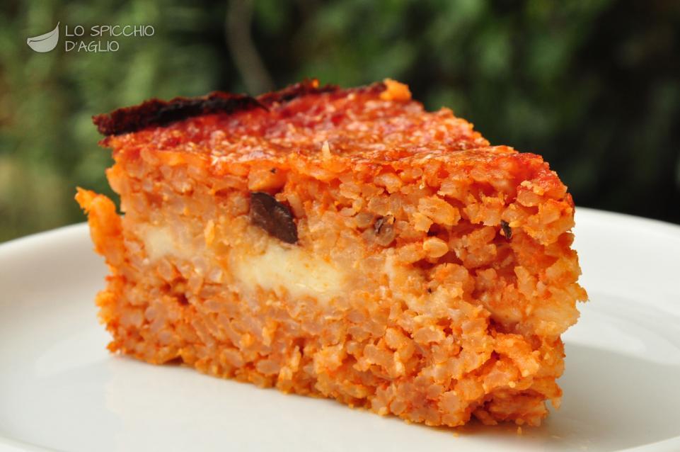 Ricetta Riso Al Forno Alla Parmigiana Le Ricette Dello Spicchio D Aglio