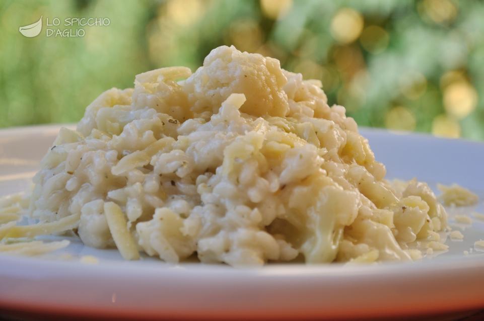 Risotto cavolfiore e Gruyere Risotto cavolfiore e Gruyere