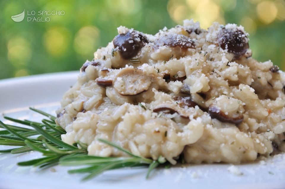 Risotto ai pioppini Risotto ai pioppini
