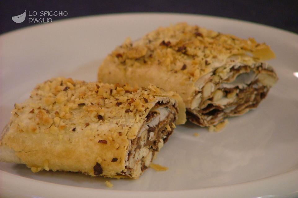 Rotolo croccante alla Nutella