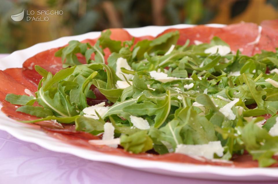 Carpaccio di bresaola e rucola