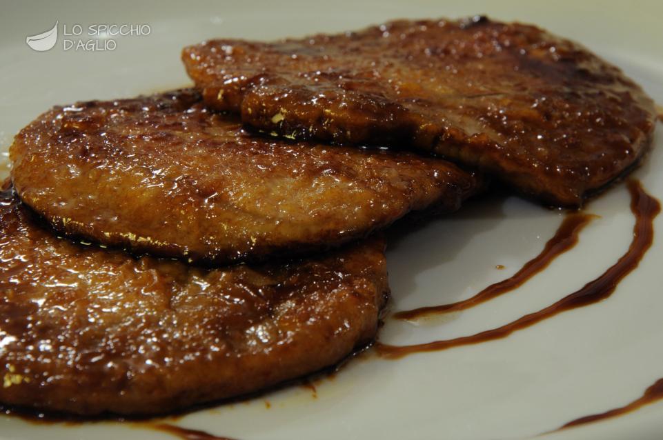 Scaloppine all'aceto balsamico